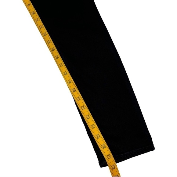 GOLDSIGN The High Rise Slim Jean in Slater Black W3343-672 Size 26 - Picture 11 of 12